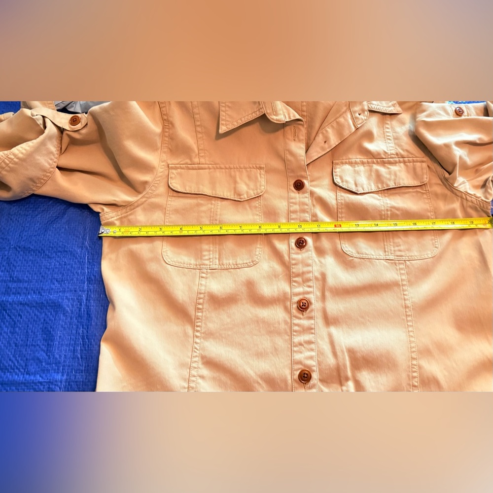 Lauren Ralph Lauren Beige Utility Dress - Picture 6 of 10